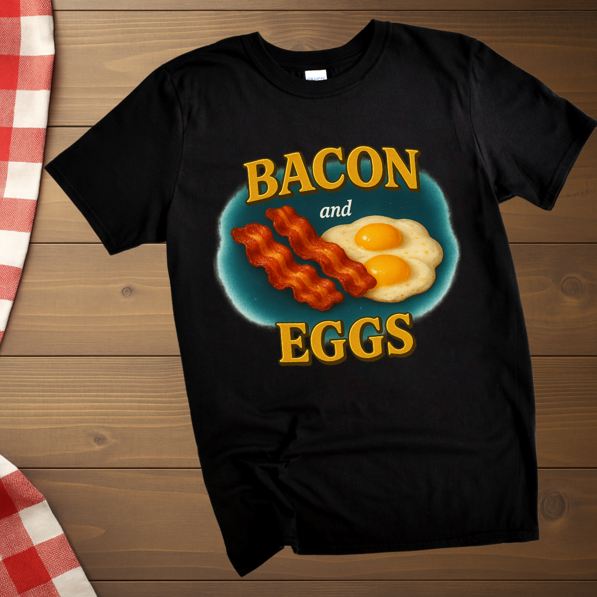 Bacon and Eggs Vintage T-Shirt