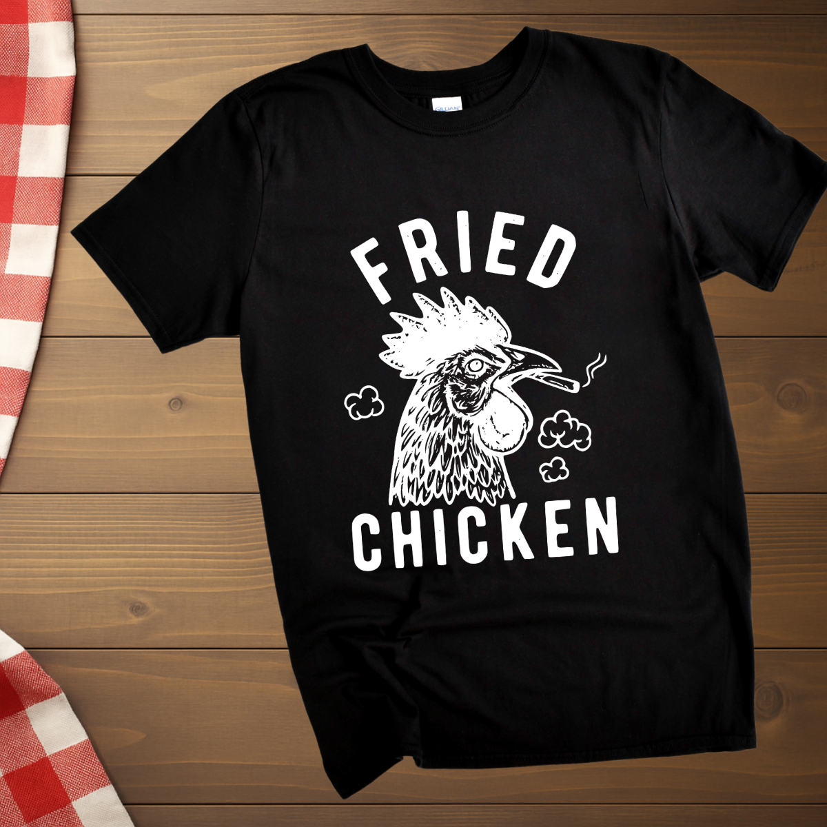 Fried chicken, Sarcastic Chicken Smoking T-Shirt