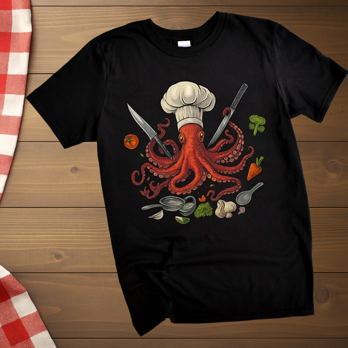 Octopus Chef T-Shirt