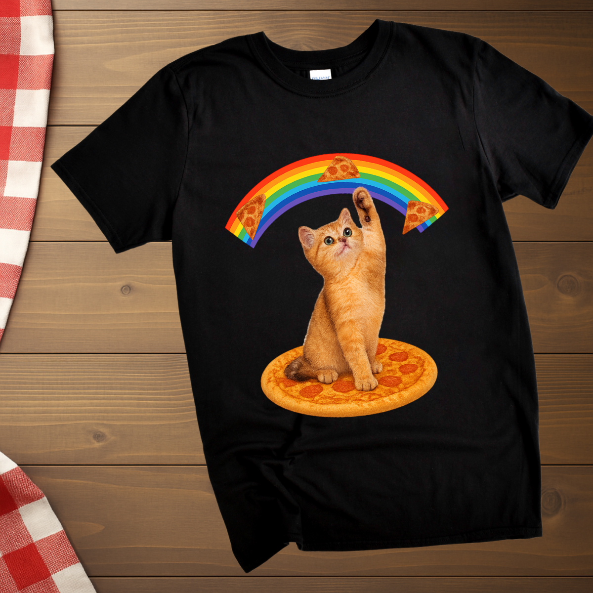 Pizza Rainbow T-Shirt