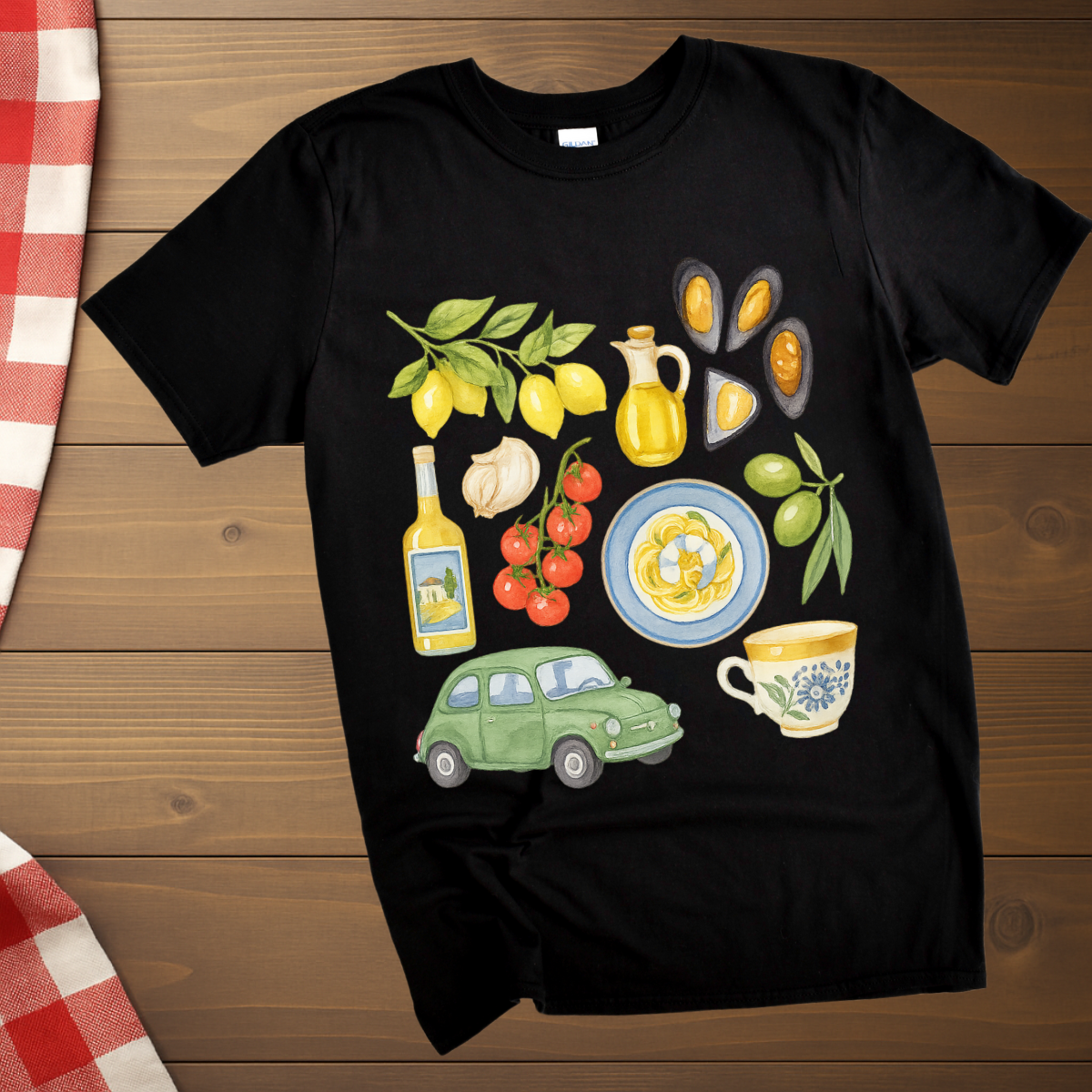 Mediterranean Holiday T-Shirt
