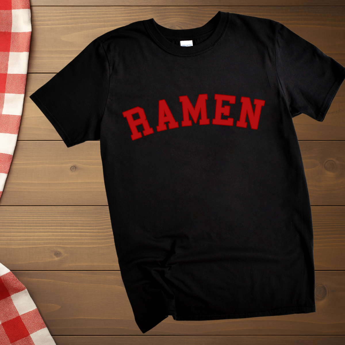 College Style Ramen T-Shirt