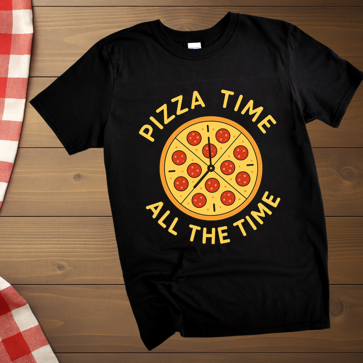 Pizza Time, All the Time! T-Shirt