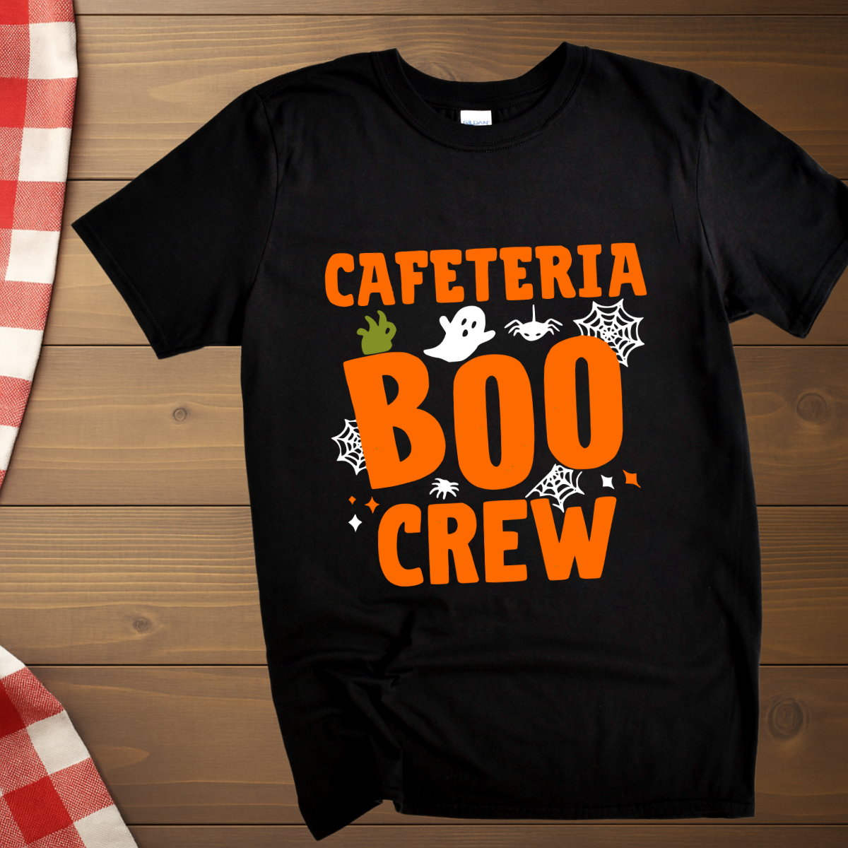 Cafeteria Boo Crew T-Shirt