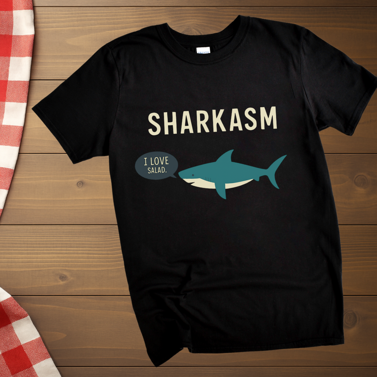 Funny Shark Sarcasm T-Shirt