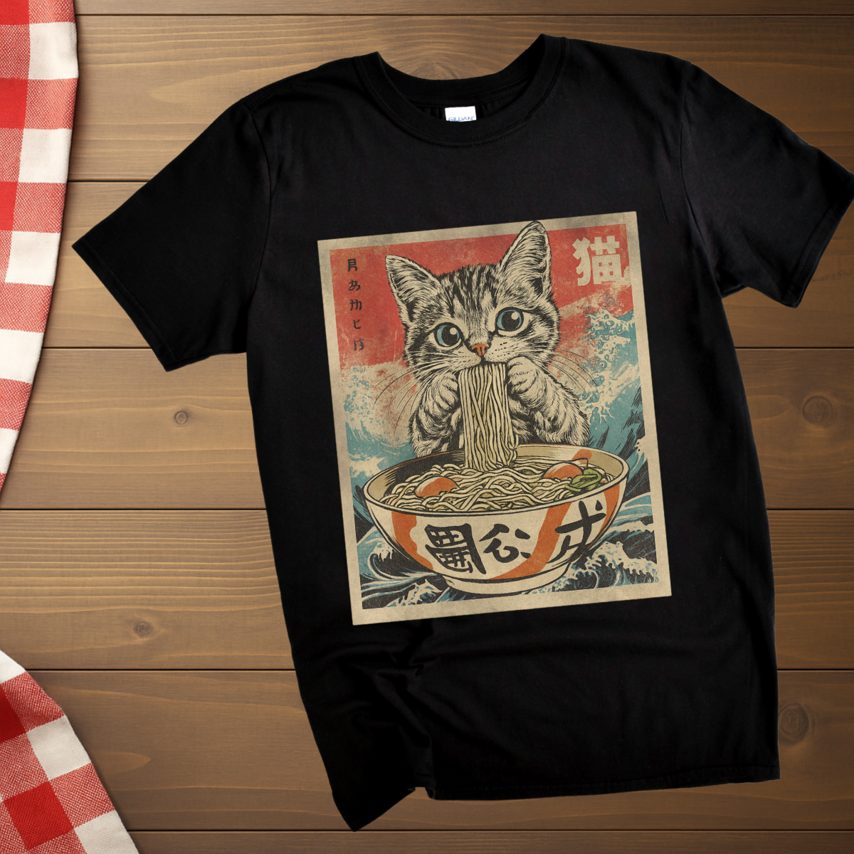 Kitten Ramen T-Shirt