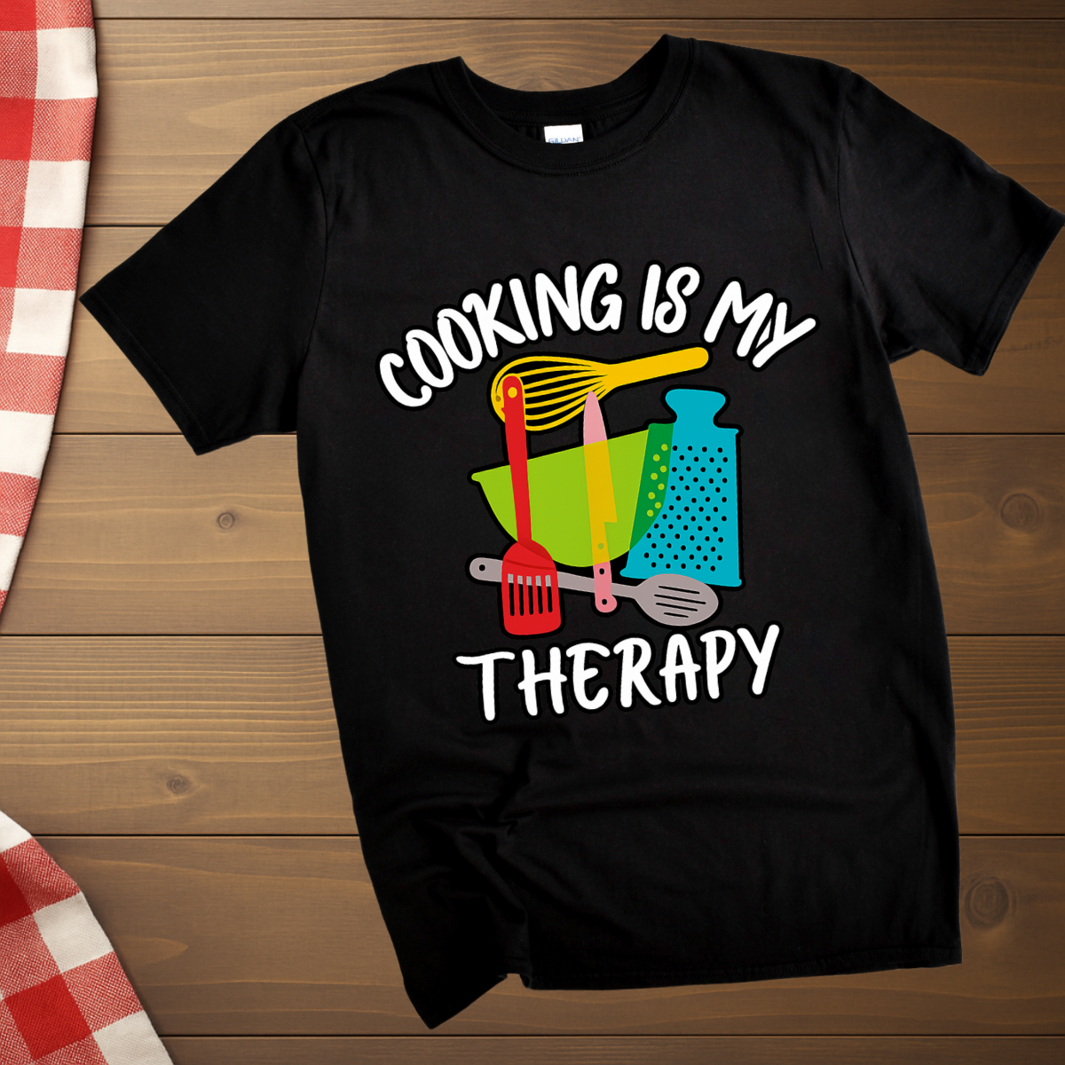 Cooking is my Therapy T-Shirt