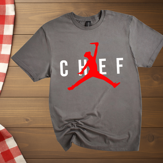 Funny jumping Chef T-Shirt