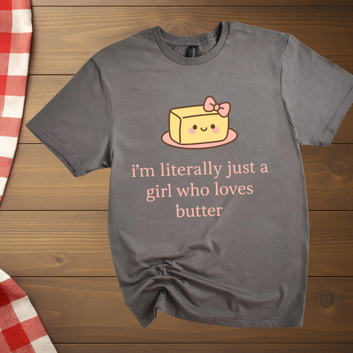 Butter Lover Girl T-Shirt