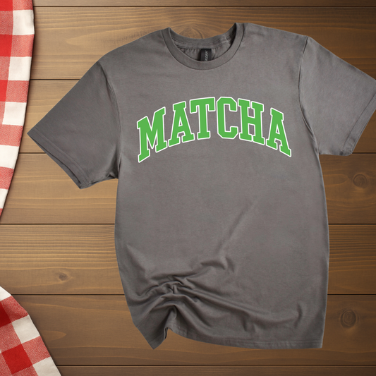 College Style Matcha T-Shirt