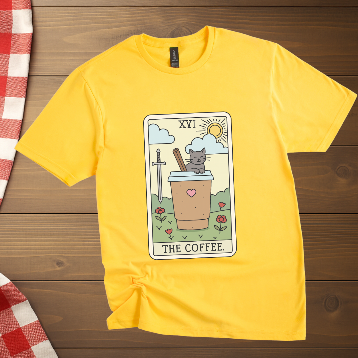 The Coffee Tarot T-Shirt