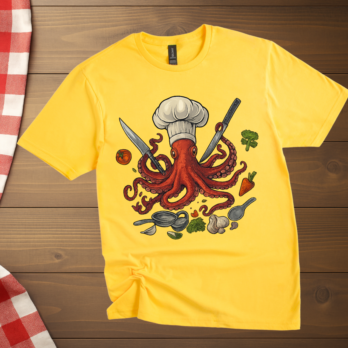 Octopus Chef T-Shirt