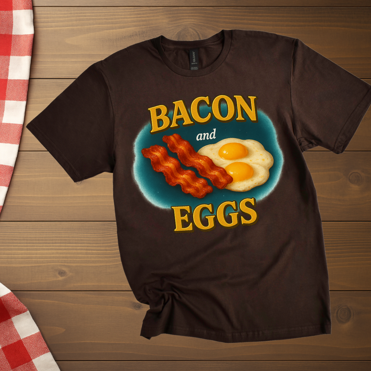 Bacon and Eggs Vintage T-Shirt