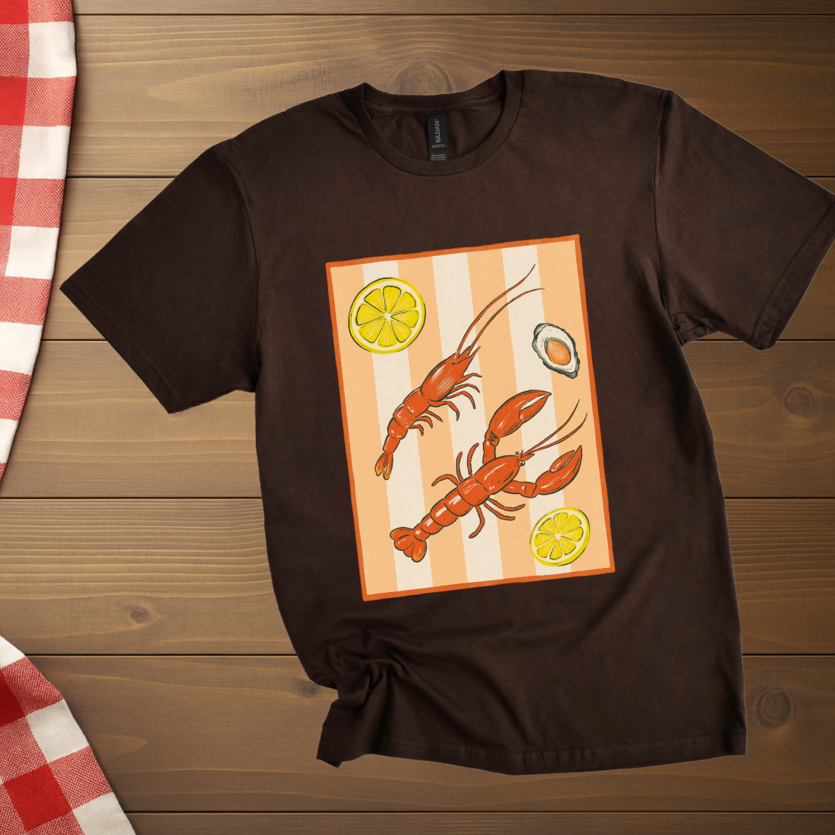 Lobster, Oyster Holiday T-Shirt