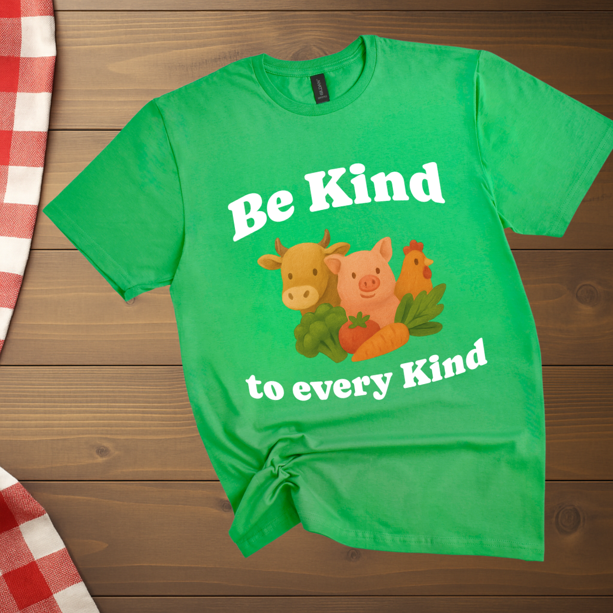 Be Kind to every Kind, vegan T-Shirt