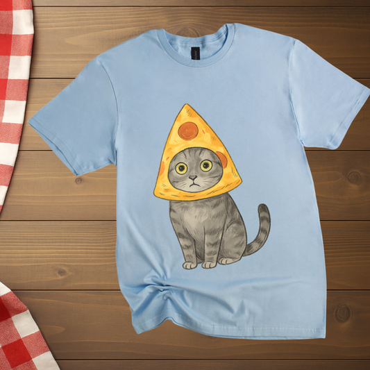 Confused Pizza Cat T-Shirt