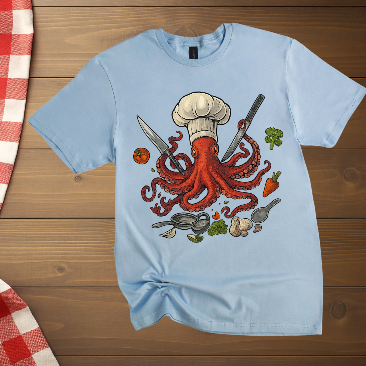 Octopus Chef T-Shirt