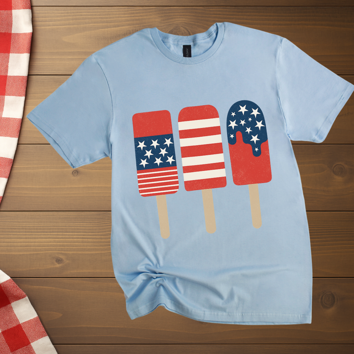 4th of July Popsicles T-Shirt