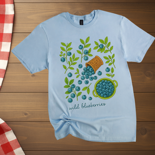 Wild blueberries T-Shirt