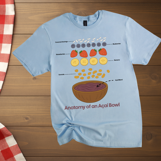 Acai Bowl Anatomy T-Shirt
