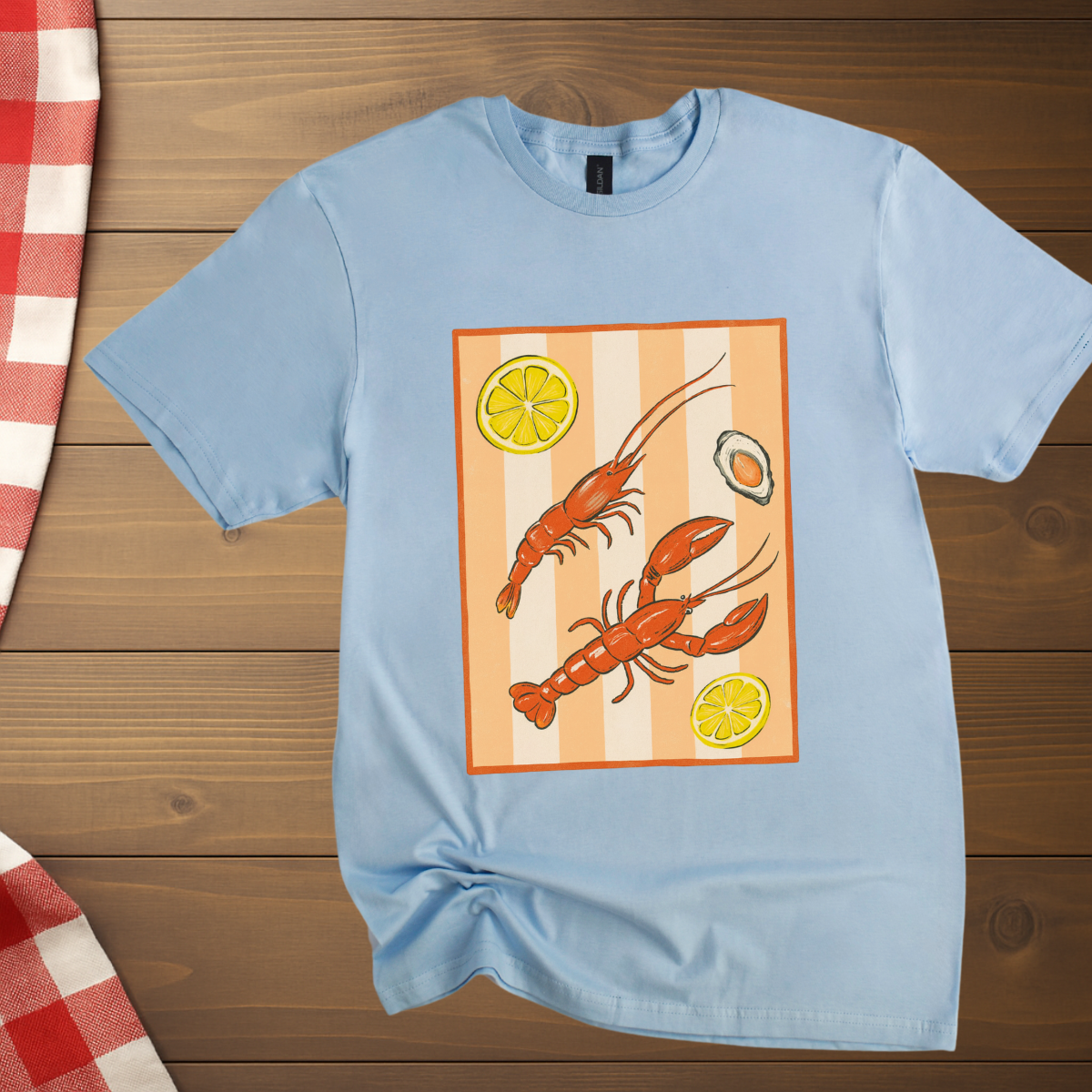 Lobster, Oyster Holiday T-Shirt