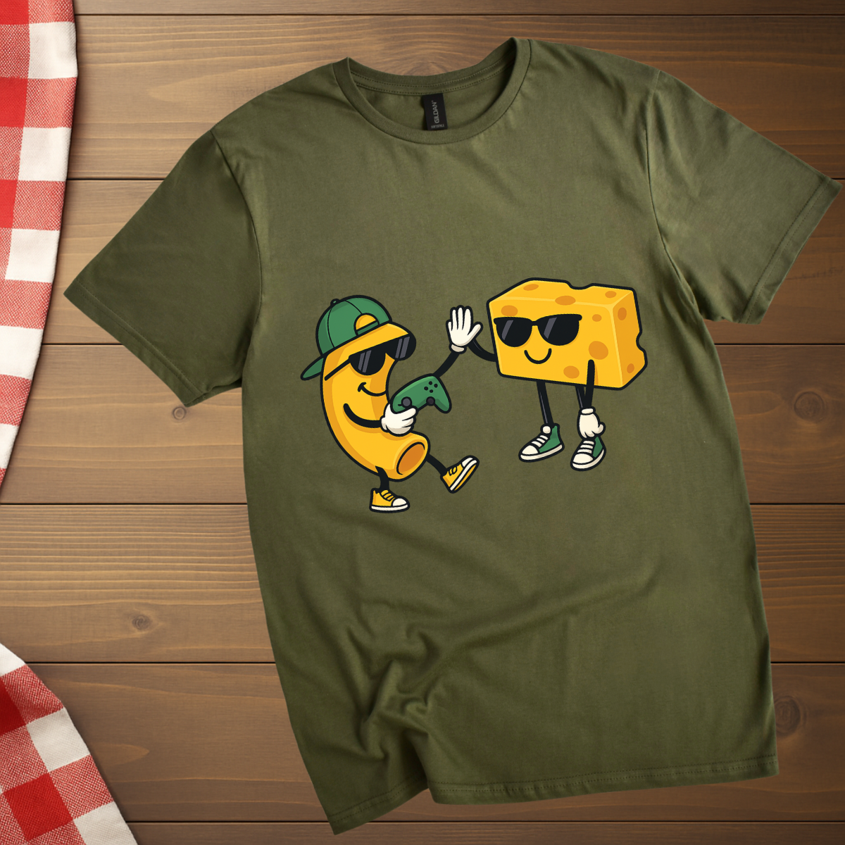 Gaming cool mac and Cheese T-Shirt