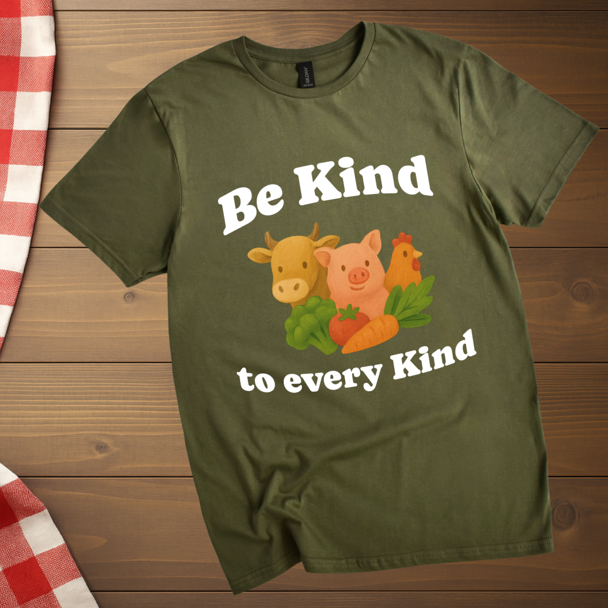 Be Kind to every Kind, vegan T-Shirt