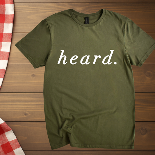 Heard, Chef Slang Lingo T-Shirt
