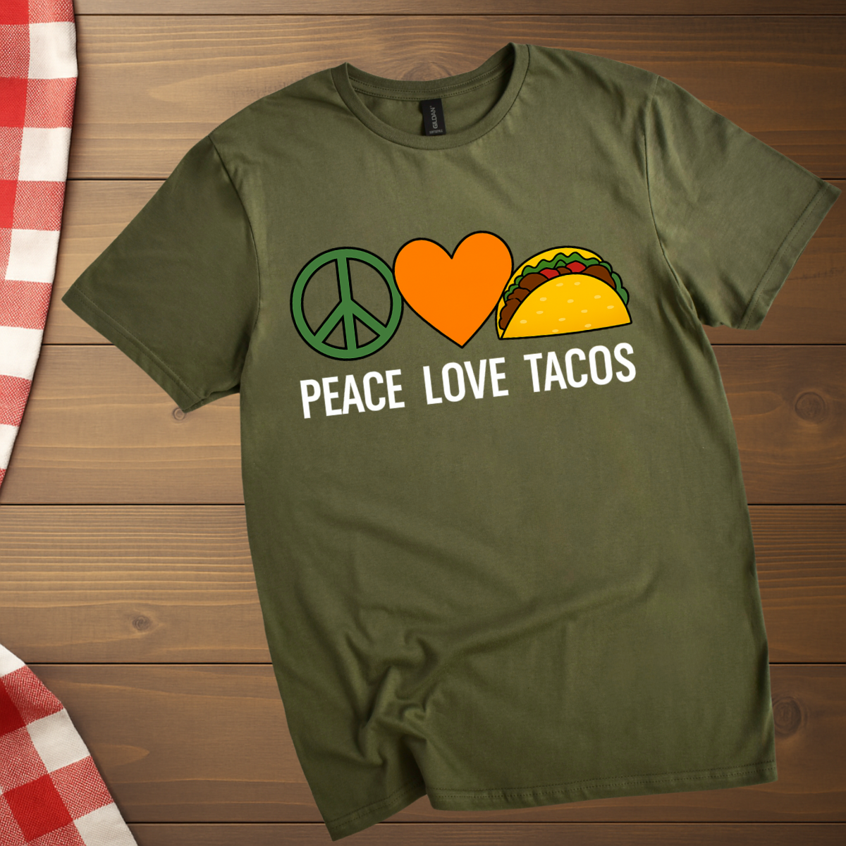 Peace Love Tacos T-Shirt