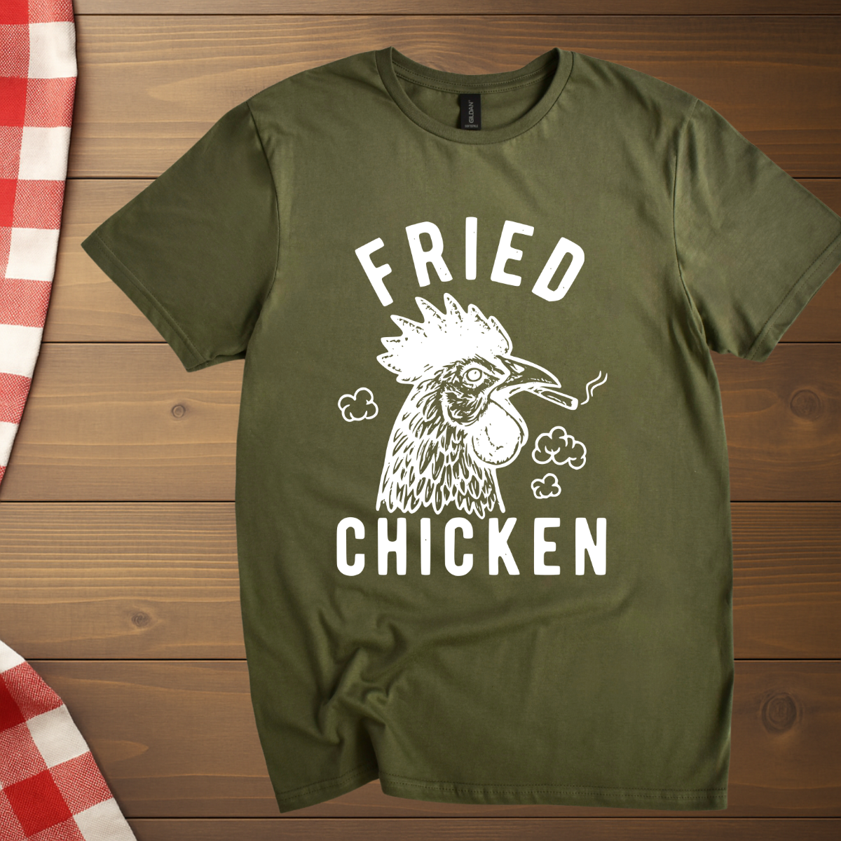 Fried chicken, Sarcastic Chicken Smoking T-Shirt
