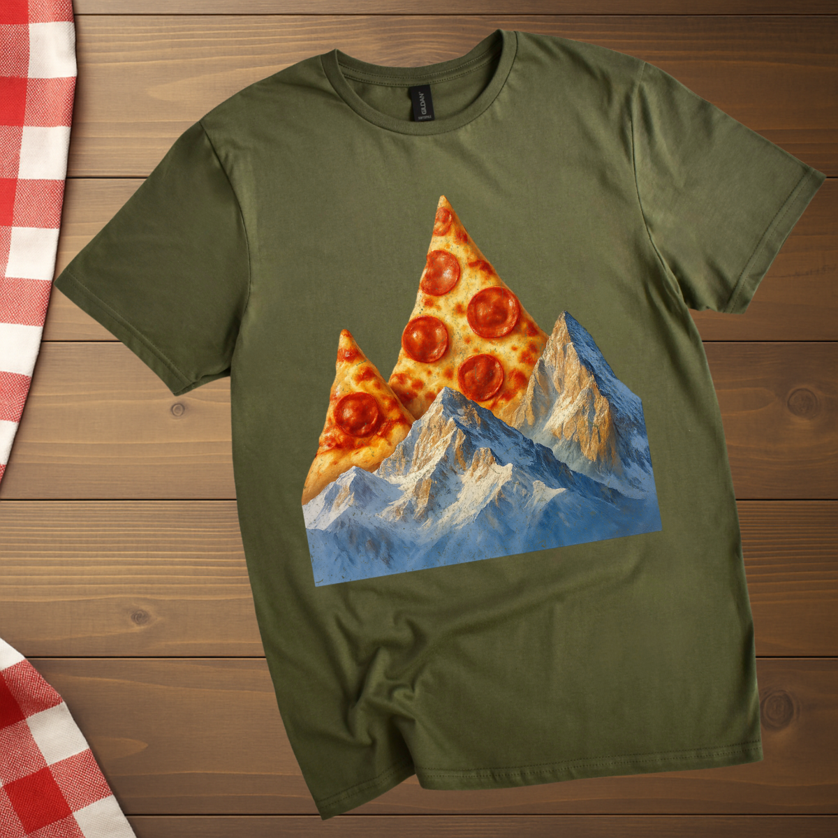 Mount Pizza T-Shirt