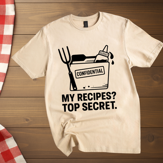 My Recipes? Top secret T-Shirt
