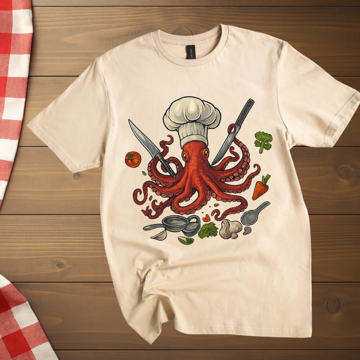 Octopus Chef T-Shirt