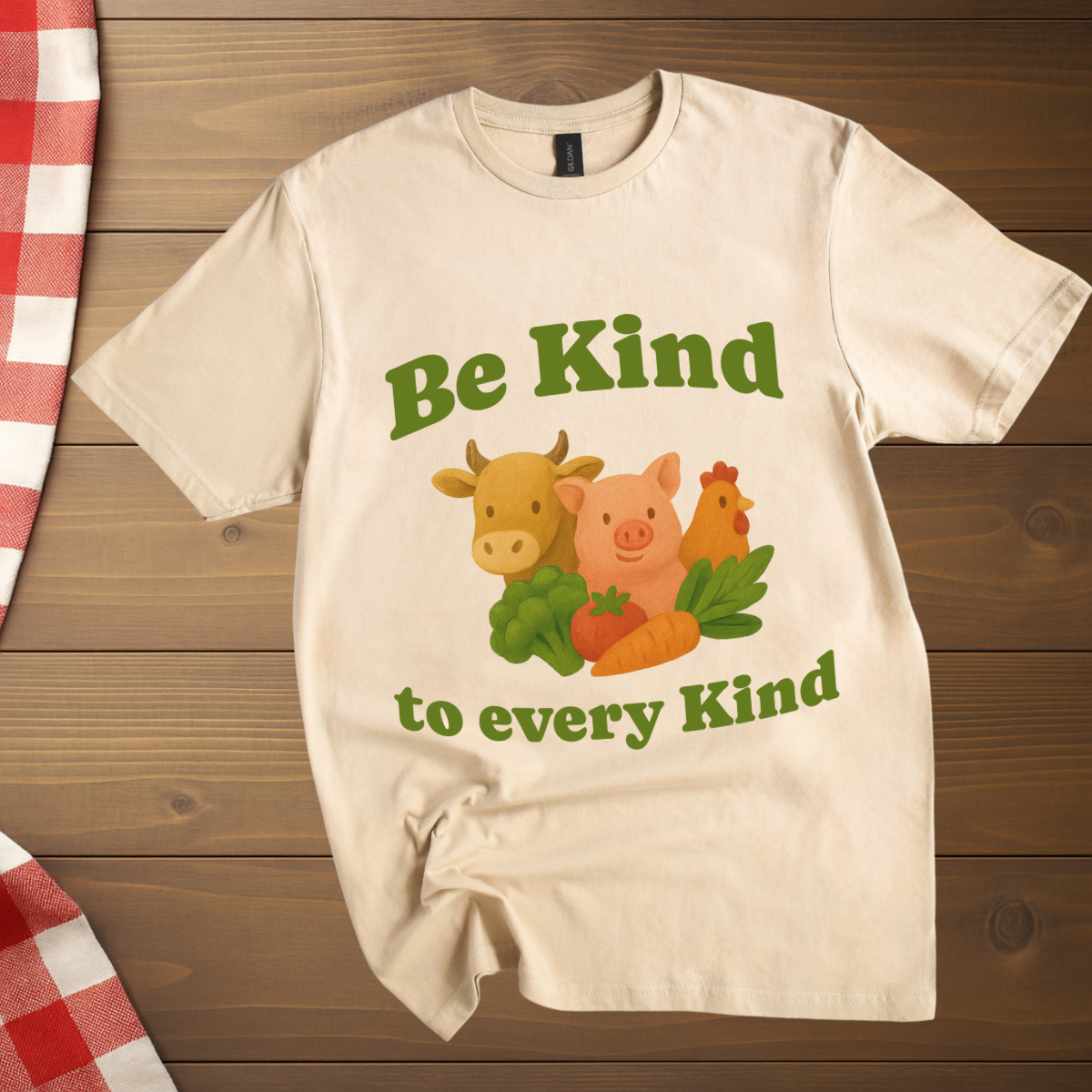 Be Kind to every Kind, vegan T-Shirt
