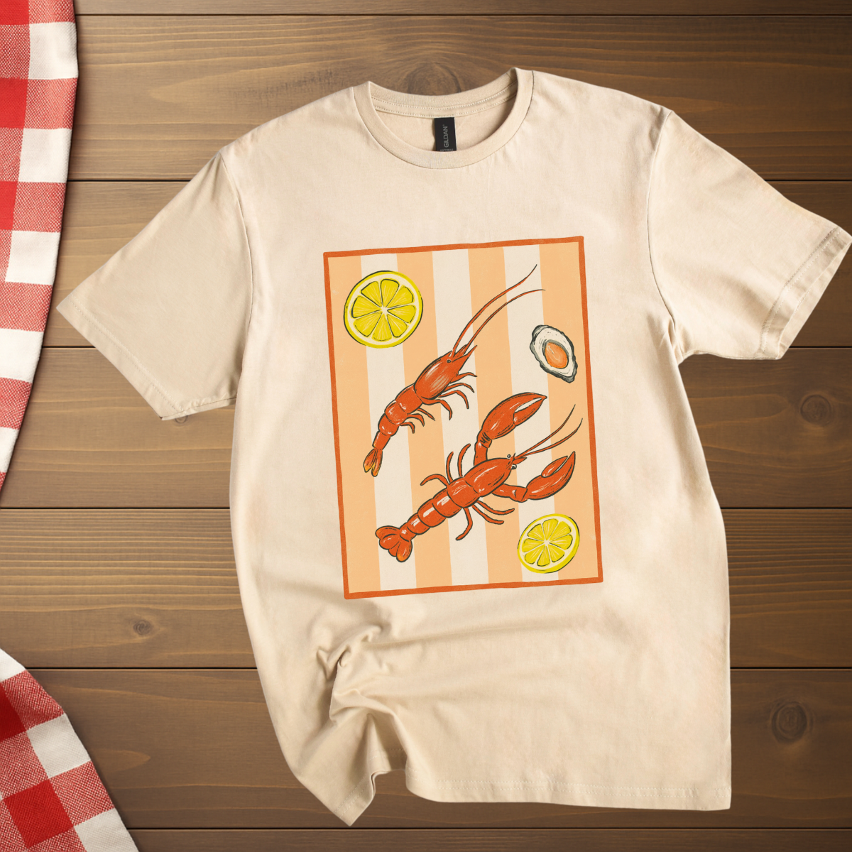 Lobster, Oyster Holiday T-Shirt