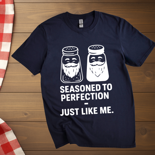 Bearded Salt and Pepper T-Shirt