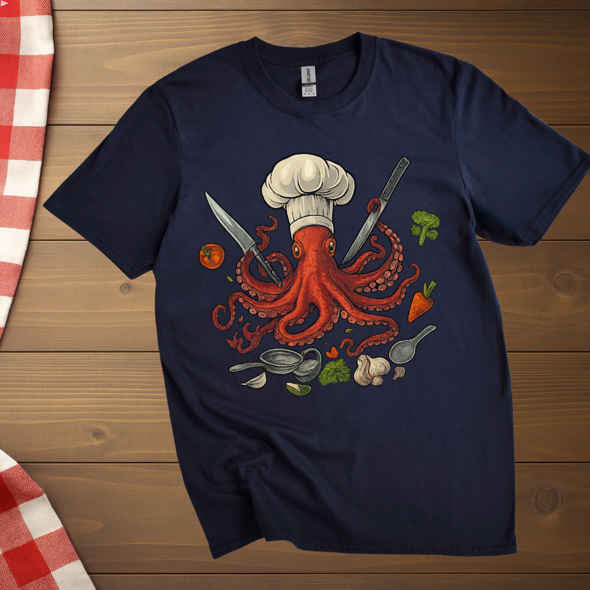 Octopus Chef T-Shirt