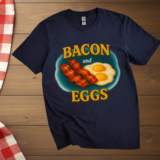Bacon and Eggs Vintage T-Shirt