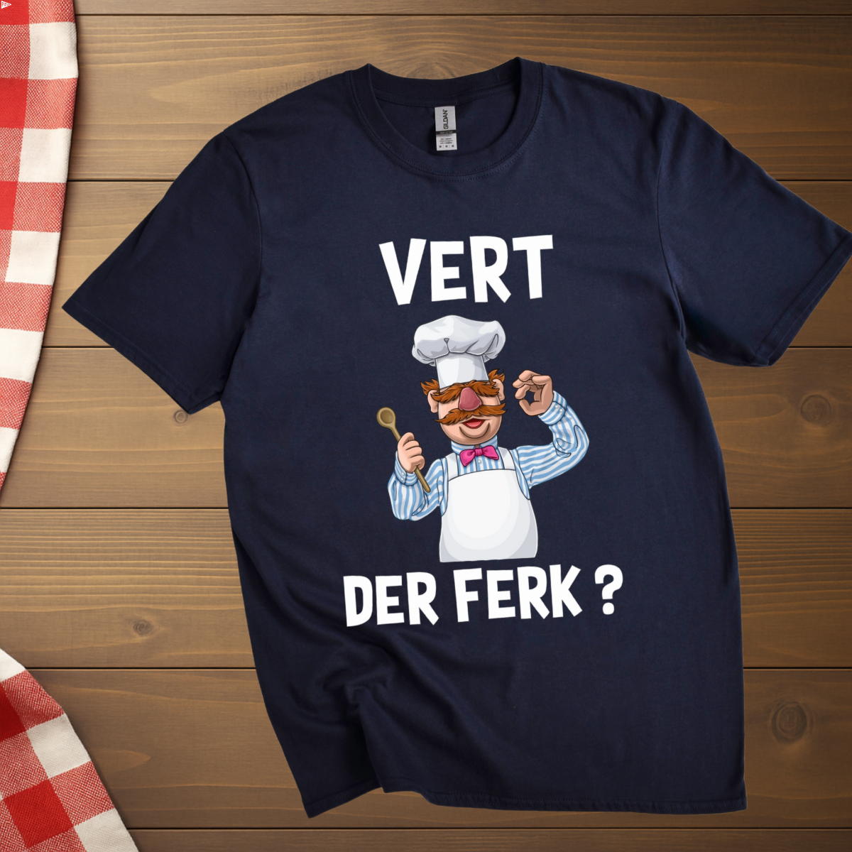Swedish Funny Chef T-Shirt