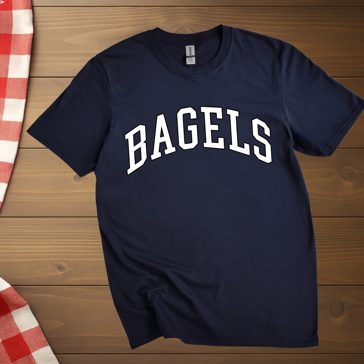 College Style Bagels T-Shirt