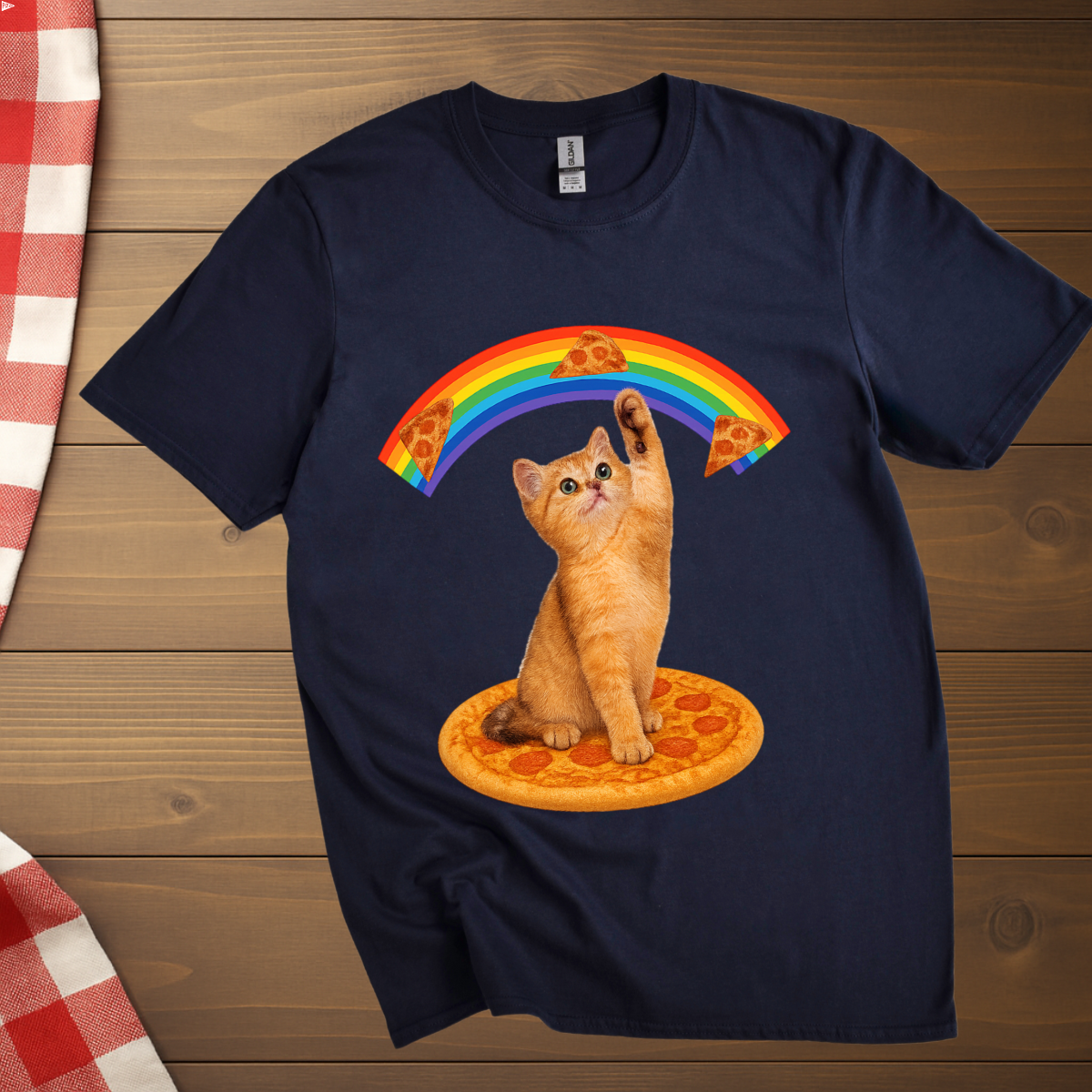 Pizza Rainbow T-Shirt