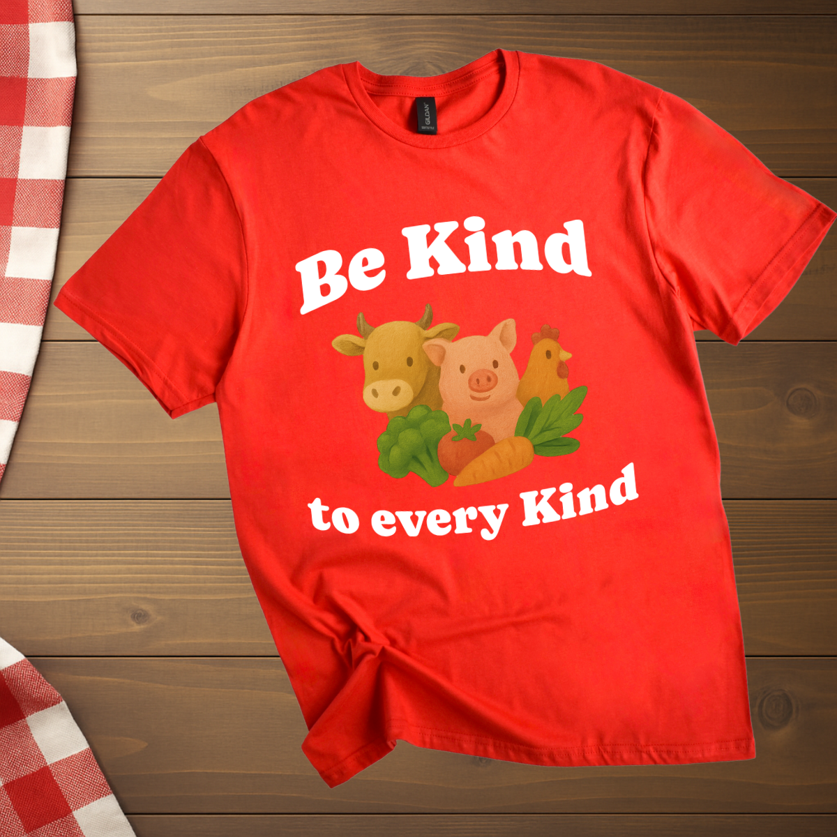 Be Kind to every Kind, vegan T-Shirt