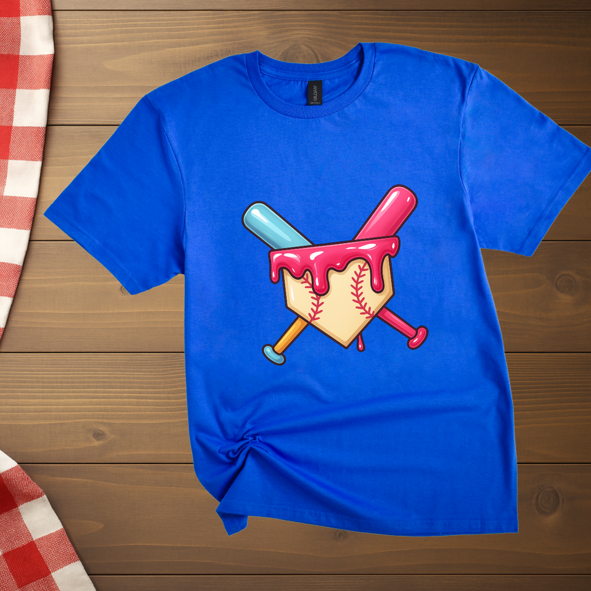 Baseball bats, melting board T-Shirt