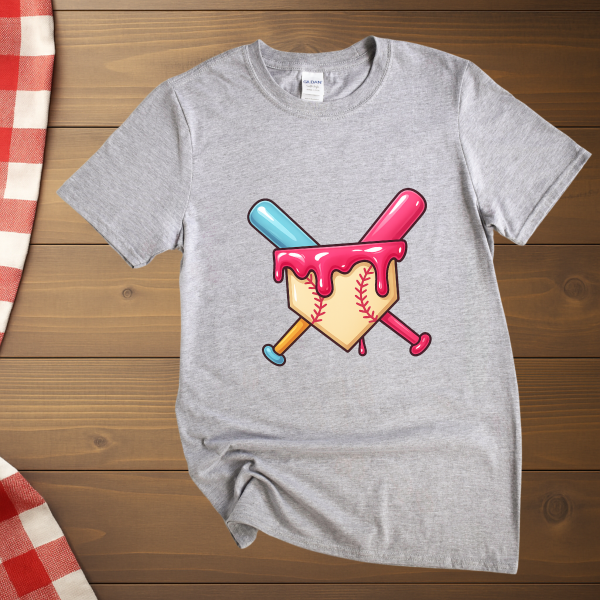 Baseball bats, melting board T-Shirt