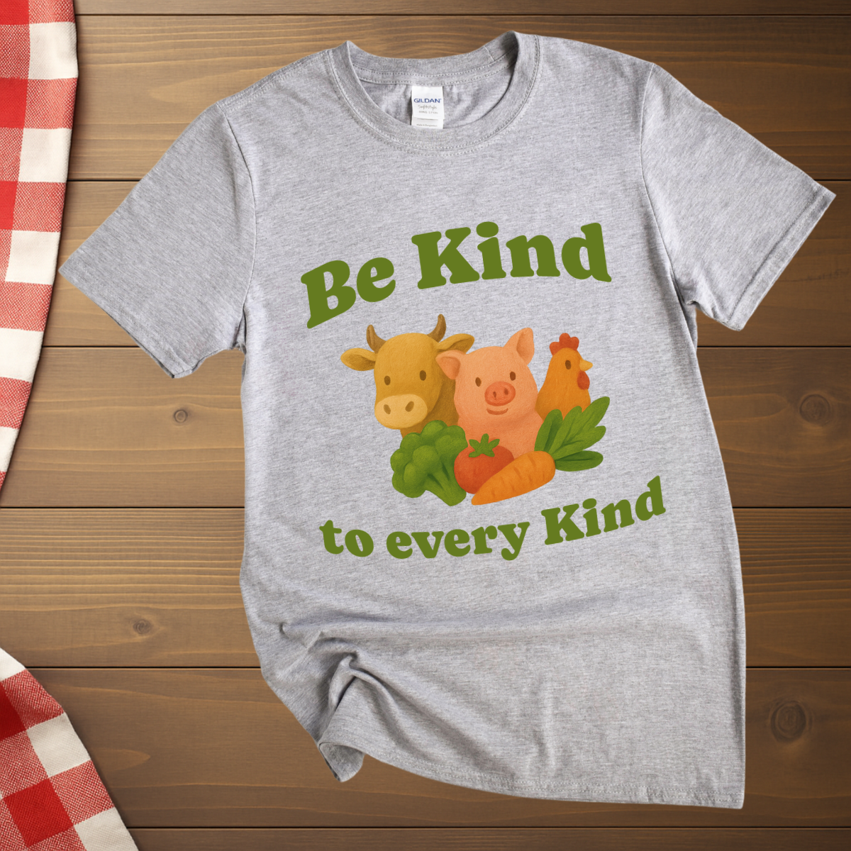 Be Kind to every Kind, vegan T-Shirt