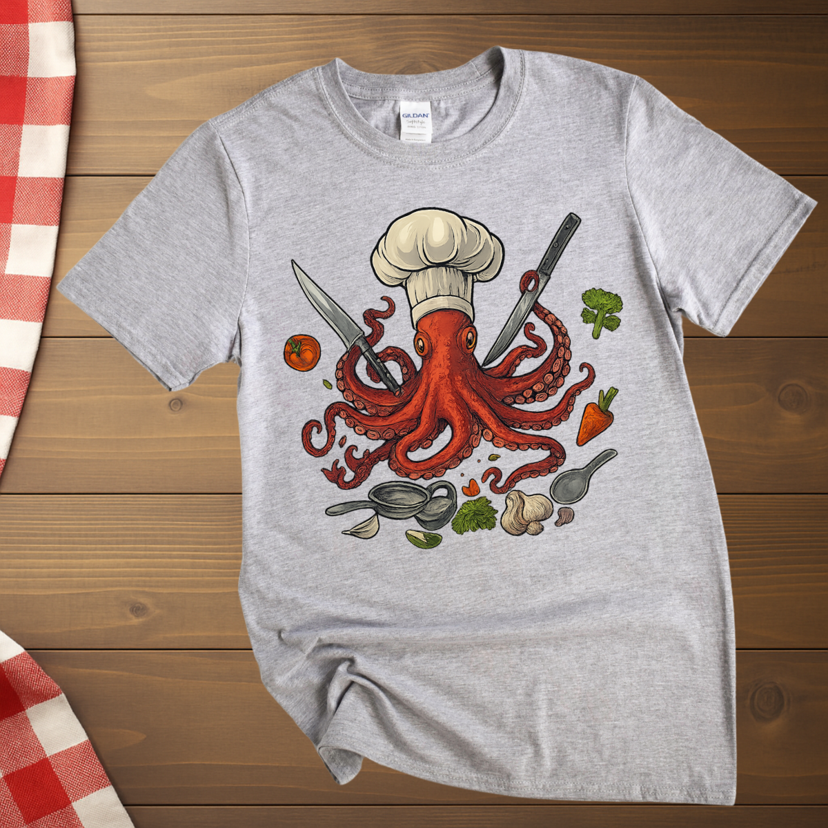 Octopus Chef T-Shirt