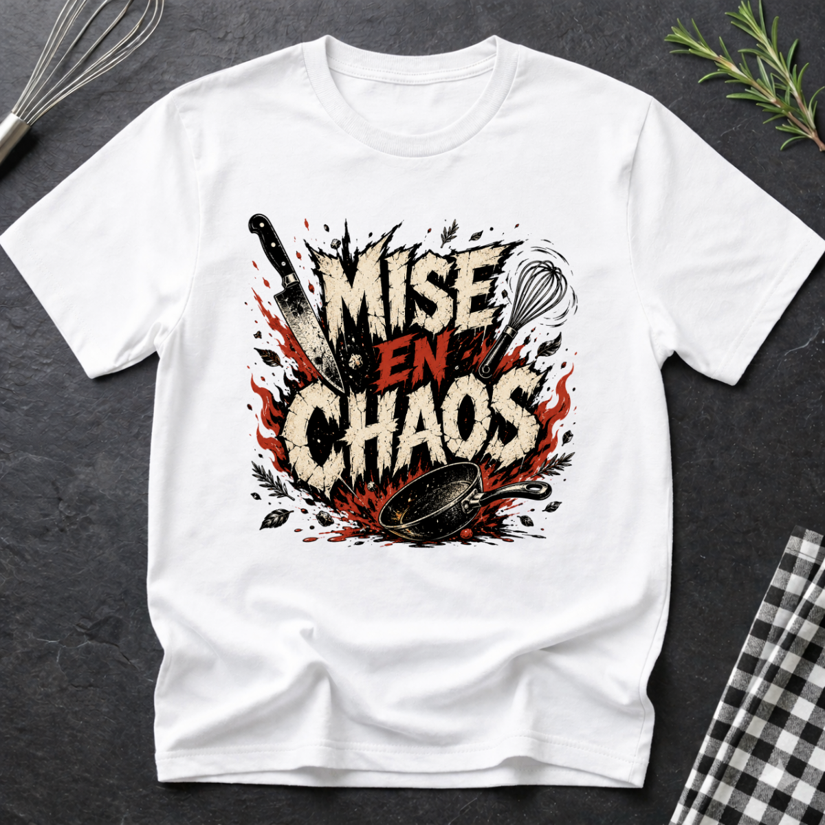 Mise En Chaos, Falling Knife T-Shirt