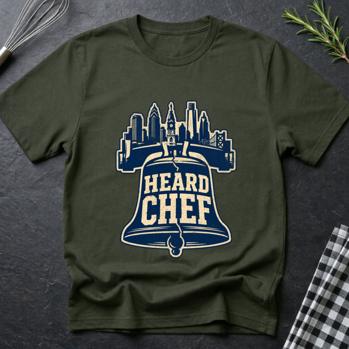 Heard Chef, Philadelphia Liberty Bell T-Shirt