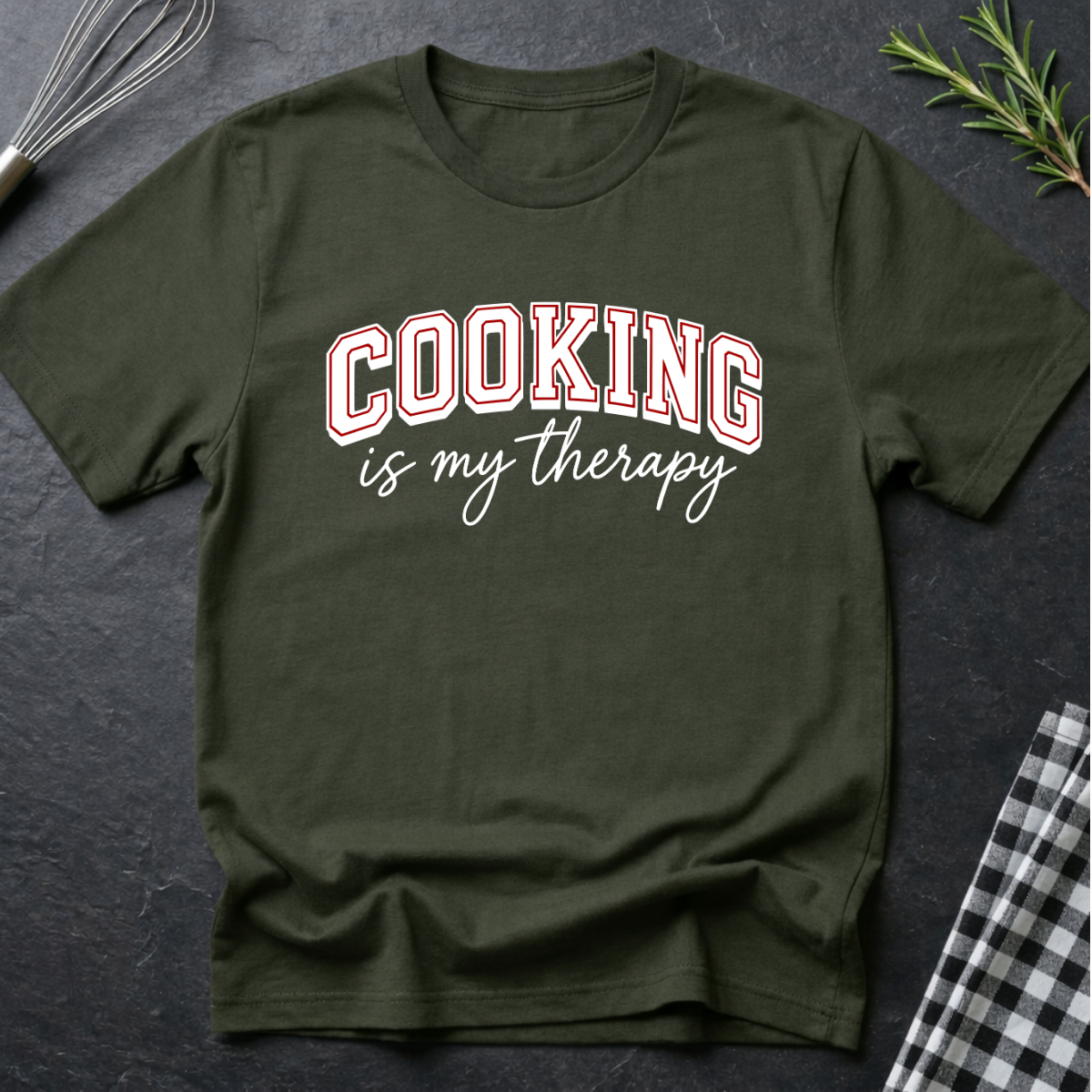 Cooking is my Therapy T-Shirt