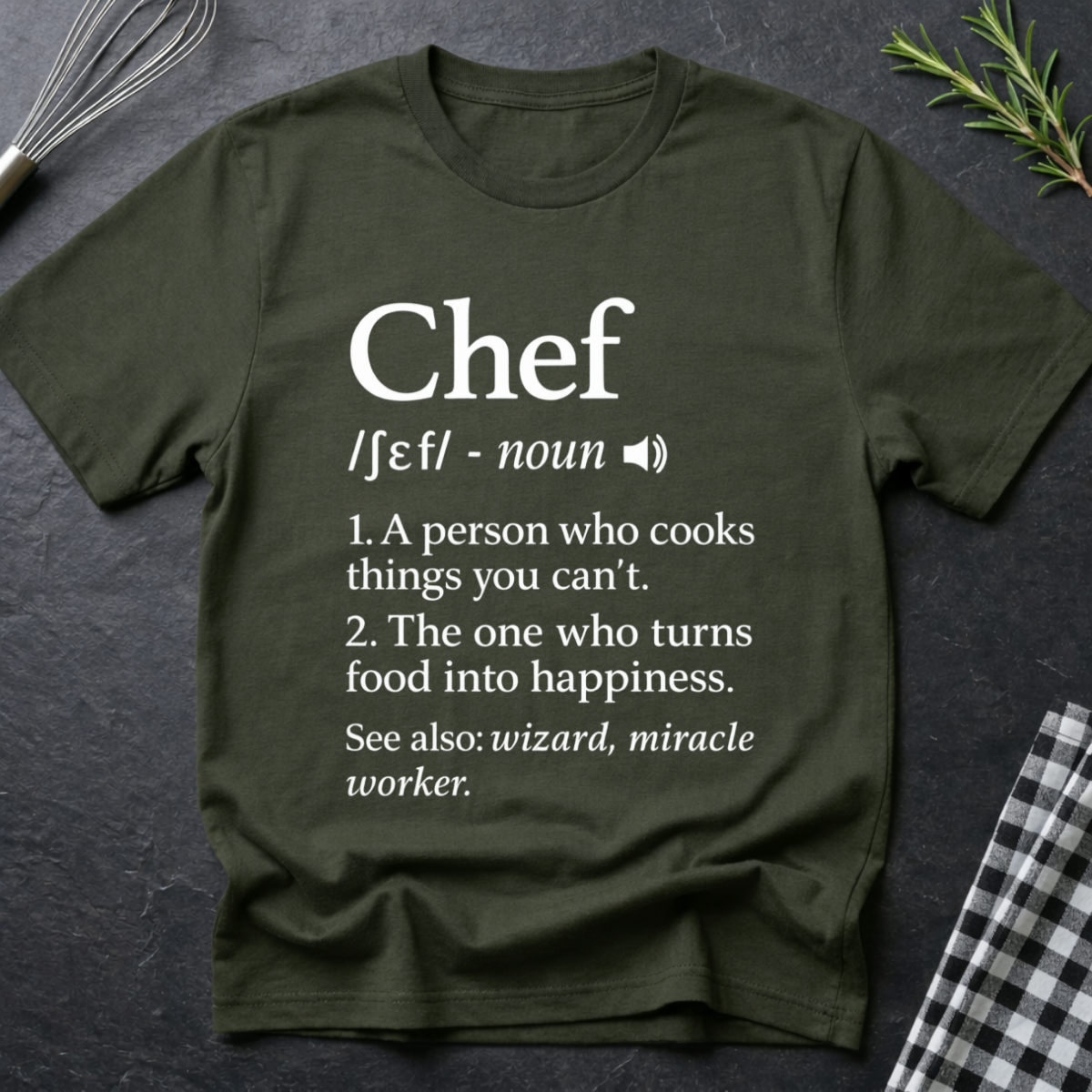 Chef's Definition T-Shirt